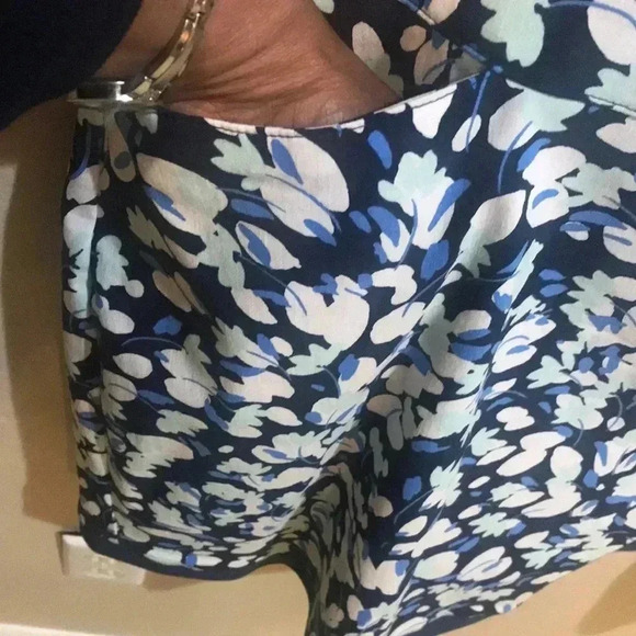 Lady Hagen Floral Print Navy Blue Skort-Size XXL - Picture 8 of 10
